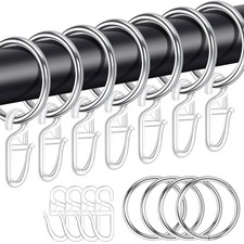 Gardinenringe mit Haken Set 25