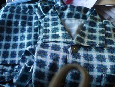 50er Jahre Satin Schlafanzug  Gr. 50/52 ? ungetragen