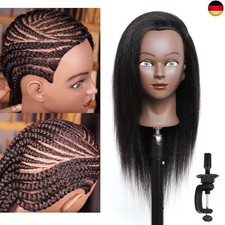 Trainingskopf Schaufensterpuppenkopf mit Echthaar Puppenkopf mit Haaren 100%