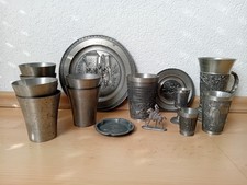 Alte Zinnwaren Konvolut