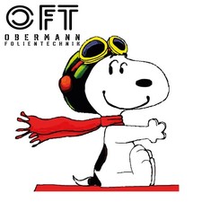 Snoopy Fährt Digitaldruck