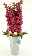 Gesteck kunstblume rosa - kunstblume,