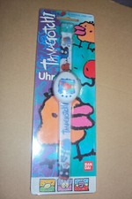 Tamagotchi UHR clock Bandai -- NEU OVP  1996-1997-- Uhr weisses Band
