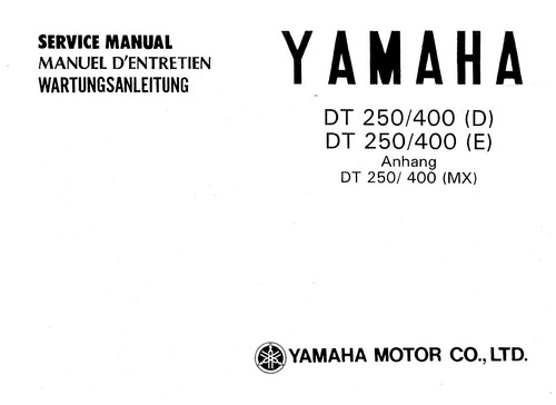 Yamaha 250 400 - yamaha, (78>)