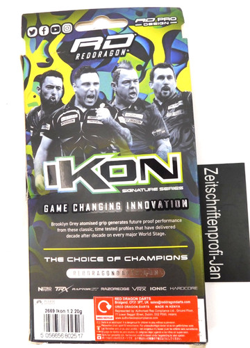 Red dragon darts ikon - red, 85%