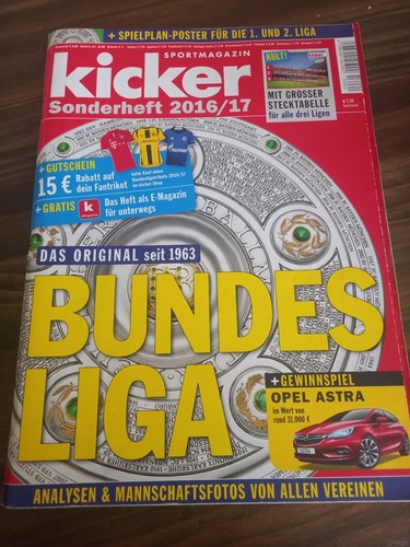 Kicker sonderheft bundesliga - kicker,