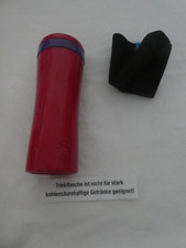 Koziol Trinkflasche von Ferrero - rot - mit Tasche - Neu