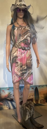 Palm beach dress - palm, #