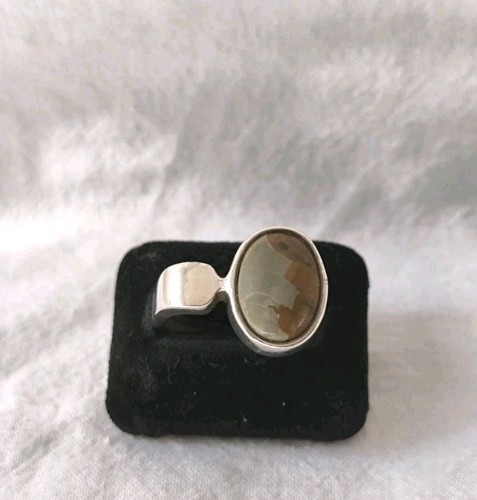 Modernist massiver silberring - modernist,