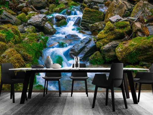 Wasserfall fluss steine - wasserfall,