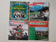 4 LP's Volksmusik m. Slavko