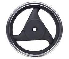 Schwarz Alu Felge Hinten 12 x