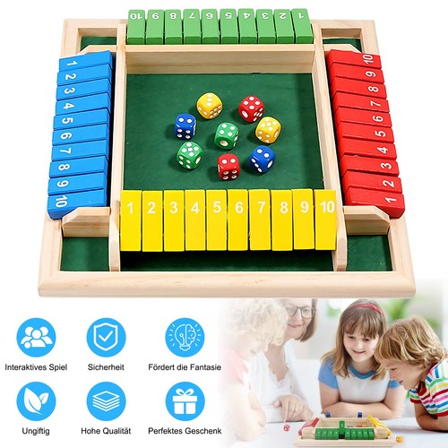 Spieler shut the box - shut,