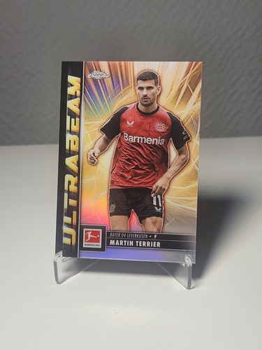 Terrier bayer topps - terrier, chrome