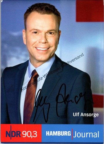 Original autogramm ulf ansorge - original,