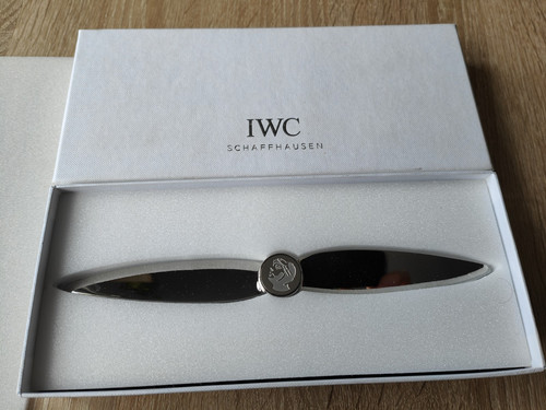 Iwc schaffhausen brieföffner - schaffhausen,