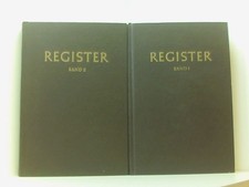 Register Band I und II zu W