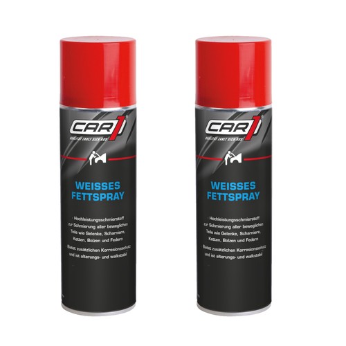 Ptfe fettspray weiß 2x300ml - weiß,