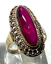 585 Gold 14 K antik Ring mit