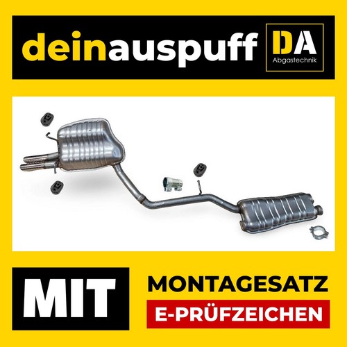 Auspuffanlage für mercedes - für,
