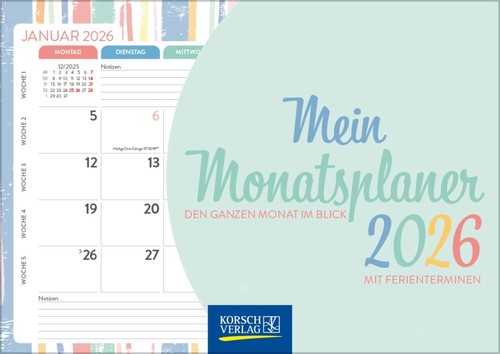 Korsch mein monatsplaner - korsch,