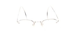 Brille Fassung Vintage Metall