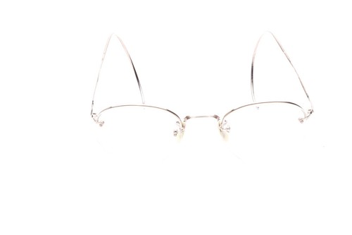 Brille fassung vintage metall - brille,