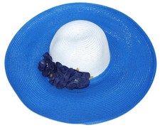 Sommerhut Papierstrohhut Strohhut Damenhut Schlapphut Hut Mütze aus Papier XXL