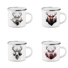 Emaille Tasse Becher