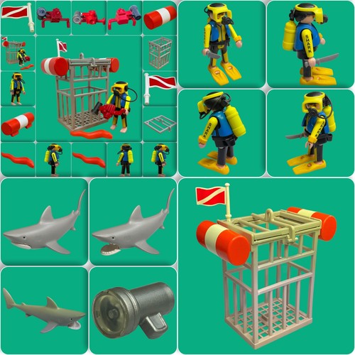 Playmobil haifischkäfig 4500 - playmobil,