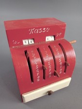 ALTE Kasse aus Holz 50er Jahre