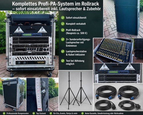 Anlage komplettset eminence - pa,