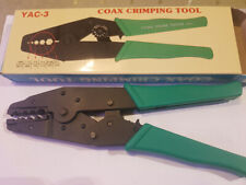 Profi Ratschen Crimp-Zange  für BNC - F - Tnc - N, RG6, RG 58, RG59, RG 62 RG174