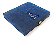 Münzbox  für 10 Meissen Porzellan Medaillen