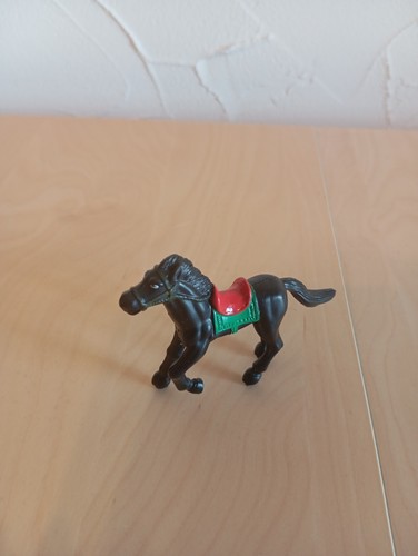 Pferde figur schwarz - schwarz, –