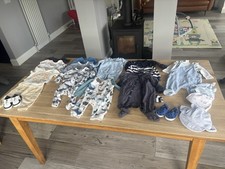 Babykleidungspaket / Paket Junge - Gr. 3-6 Monate von M&S, Next, Matalan 23 Teile