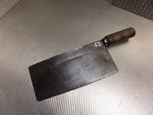 Alte küchenbeil hackmesser - ,
