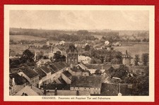 Alte AK S/W Gransee Panorama