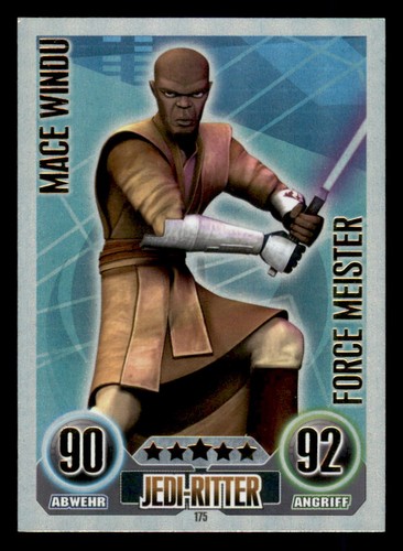Mace windu force attax star - mace,