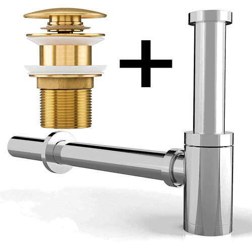 Siphon pop ablaufgarnitur - pop-up,
