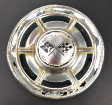Original Corvette Big Block Hub Cap Chevy Chevrolet Radkappe Chrom Messing 1950s