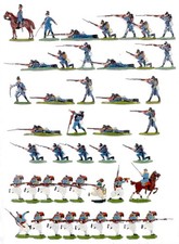 (06032) Bayern und Frankreich 1870/71, Kieler Zinnfiguren, Oki