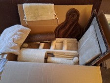 Kratzbaum-Teile zum Selberbauen und einen kleinen Kratzbaum