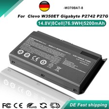 14.8V W370BAT-8 W370BAT-3 Akku Für Clevo W350ET W370 Sager NP6350 Schenker A522