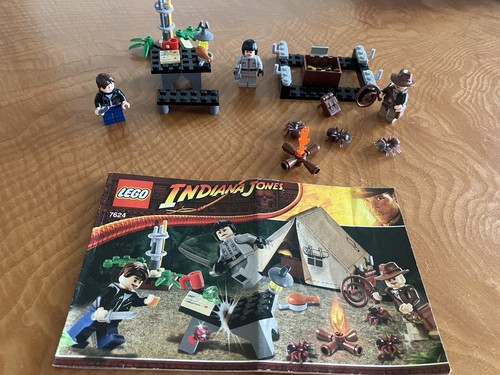 Lego 7624 indiana jones - lego, jones/