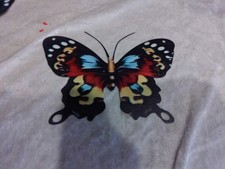 Wanddeko/Metall/neu/Schmetterl