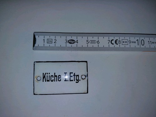 Emaille emailleschild - emaille,