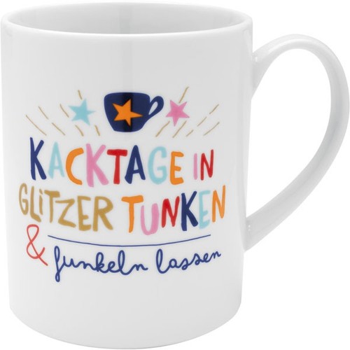 Becher tasse kacktage in - xl,