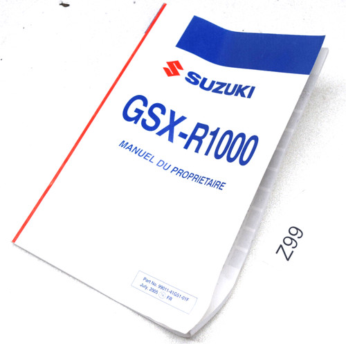 Suzuki gsx r1000 - gsx-r1000, manual