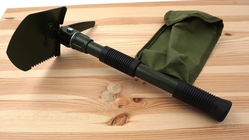Klappspaten bundeswehr 3in1 - bw,